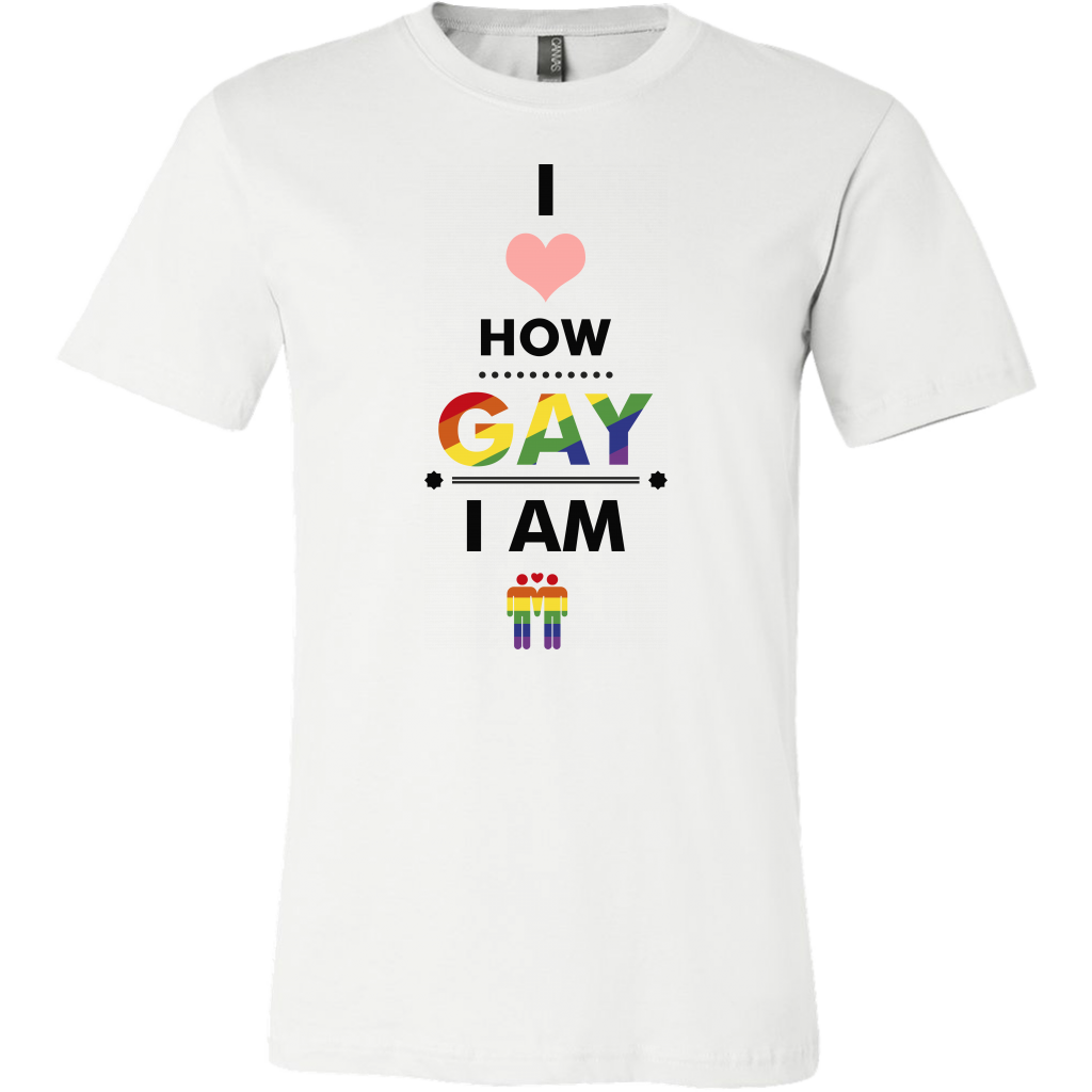 I Love How Gay I Am Shirts, LGBT Shirts, Gay Pride Shirts - Dashing Tee