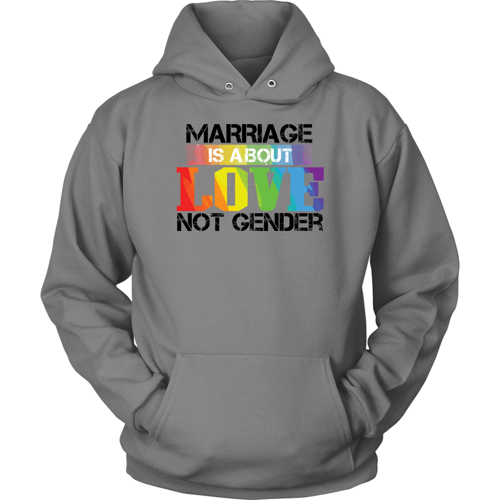 Marriage Is About Love Not Gender Shirts Lgbt Shirts Dashing Tee 7321