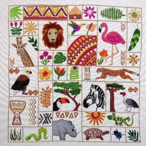 Stamped Cross Stitch Kits,DIY Magic Four Seasons Tree Needlepoint Kits for  Adults Beginners Counted Embroidery Kits Cross Stitch Supplies Patterns