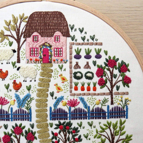 The Homestead Hand Embroidery PDF Pattern – StitchDoodles