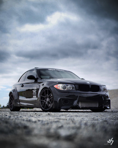 @artm_anan BMW 1 Series Featuring N5tuner Wide Body Front Fenders and Rear Flares. 