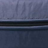 blue nylon zipper detail