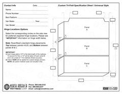 angled cut template