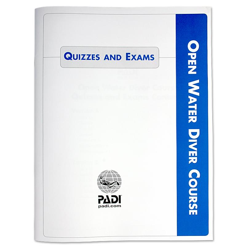 final exam padi open water exam answer key
