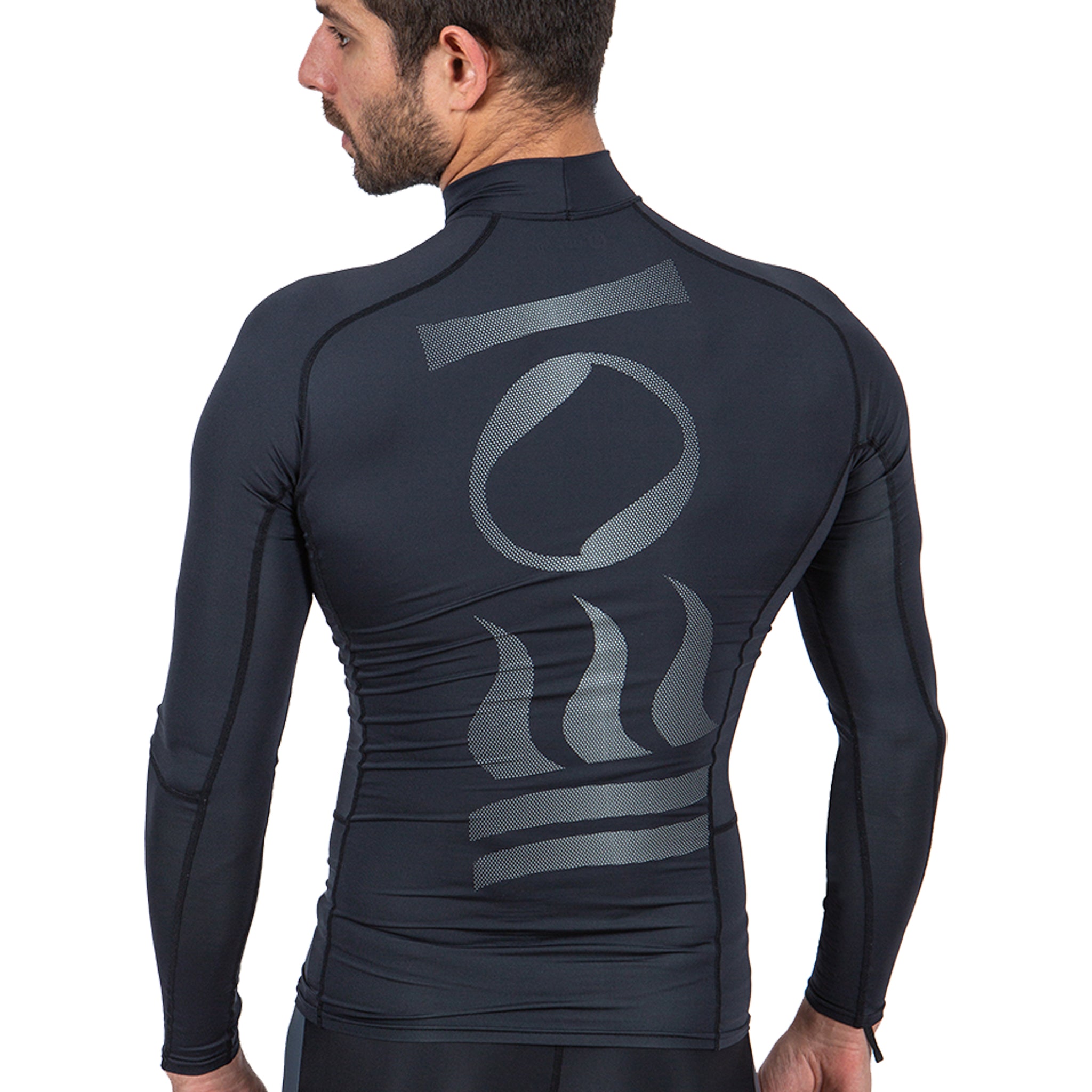 Fourth Element Men's Hydroskin Ocean Positive Long Sleeve Rash Guard B ...