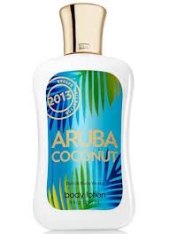 Bath Body Works Aruba Coconut 80 Oz Body Lotion