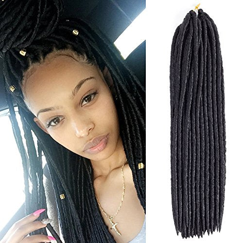 faux locs crochet hair pack