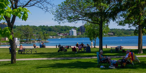 Centennial Park in Barrie, Ontario