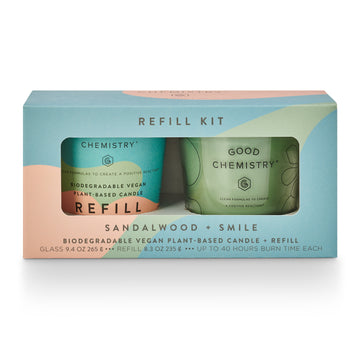 Sustainable Candle Refill Kit - NOTES Vanilla & Pepperwood — Hickory  Dickory Dock