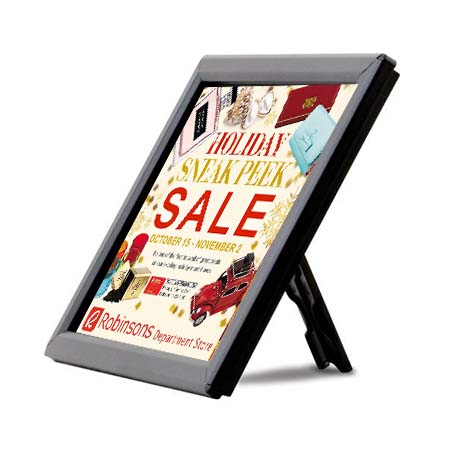 POSTO-STAND™ Standing Poster Display 24x36 with Snap Frame – SnapFrames4Sale