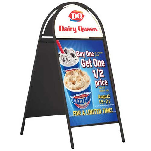 Value PLUS A-Board Slide-In Sign Holder (for 24” x 36” Posters)