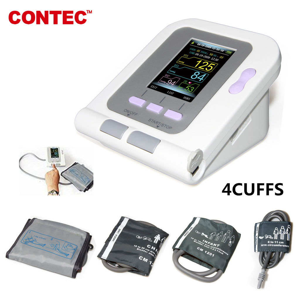 Oficial De acuerdo con tablero CONTEC Digital Blood Pressure Monitor CONTEC08A+Neonatal/Pediatrics/Ch