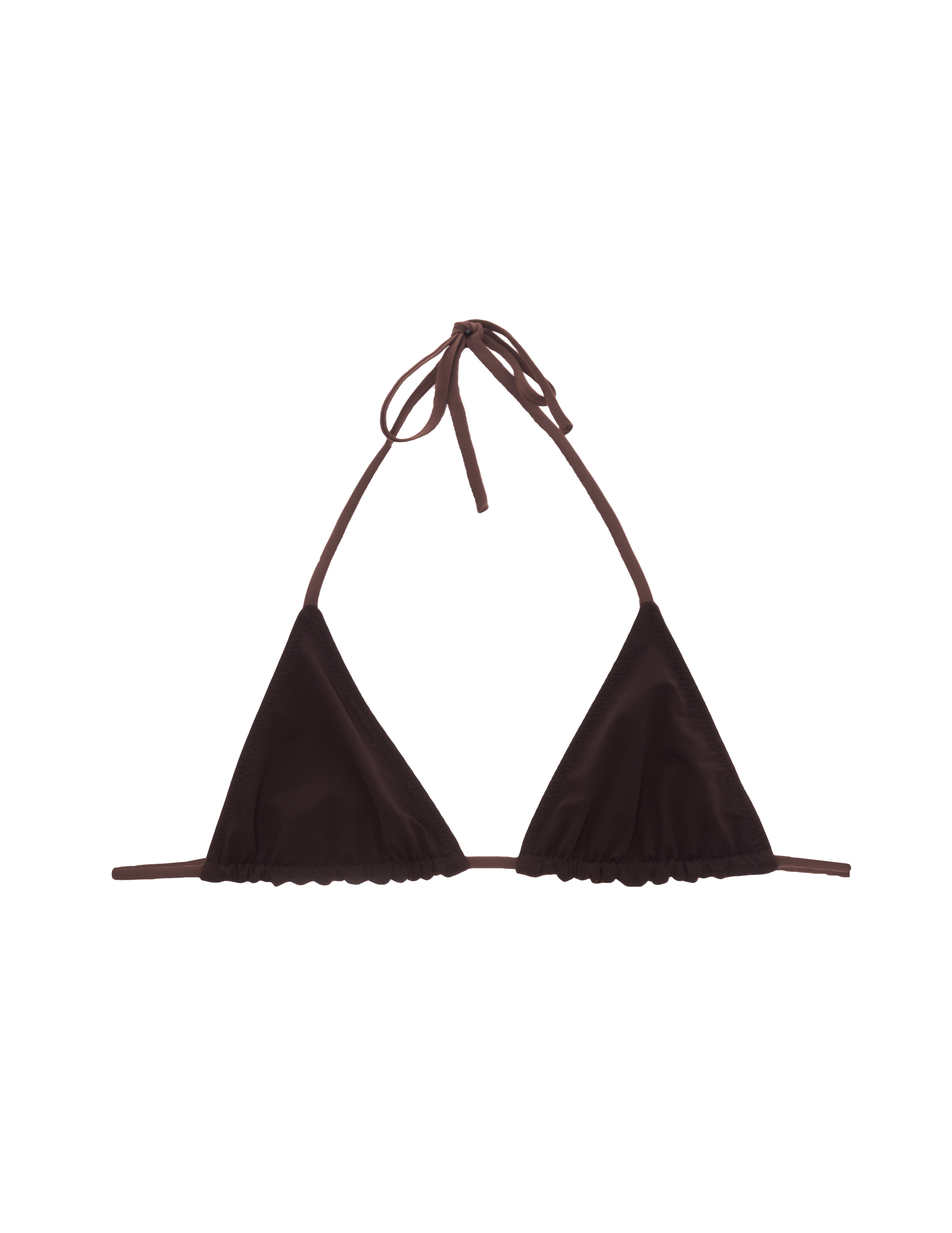 Nelle Bikini Top Walnut