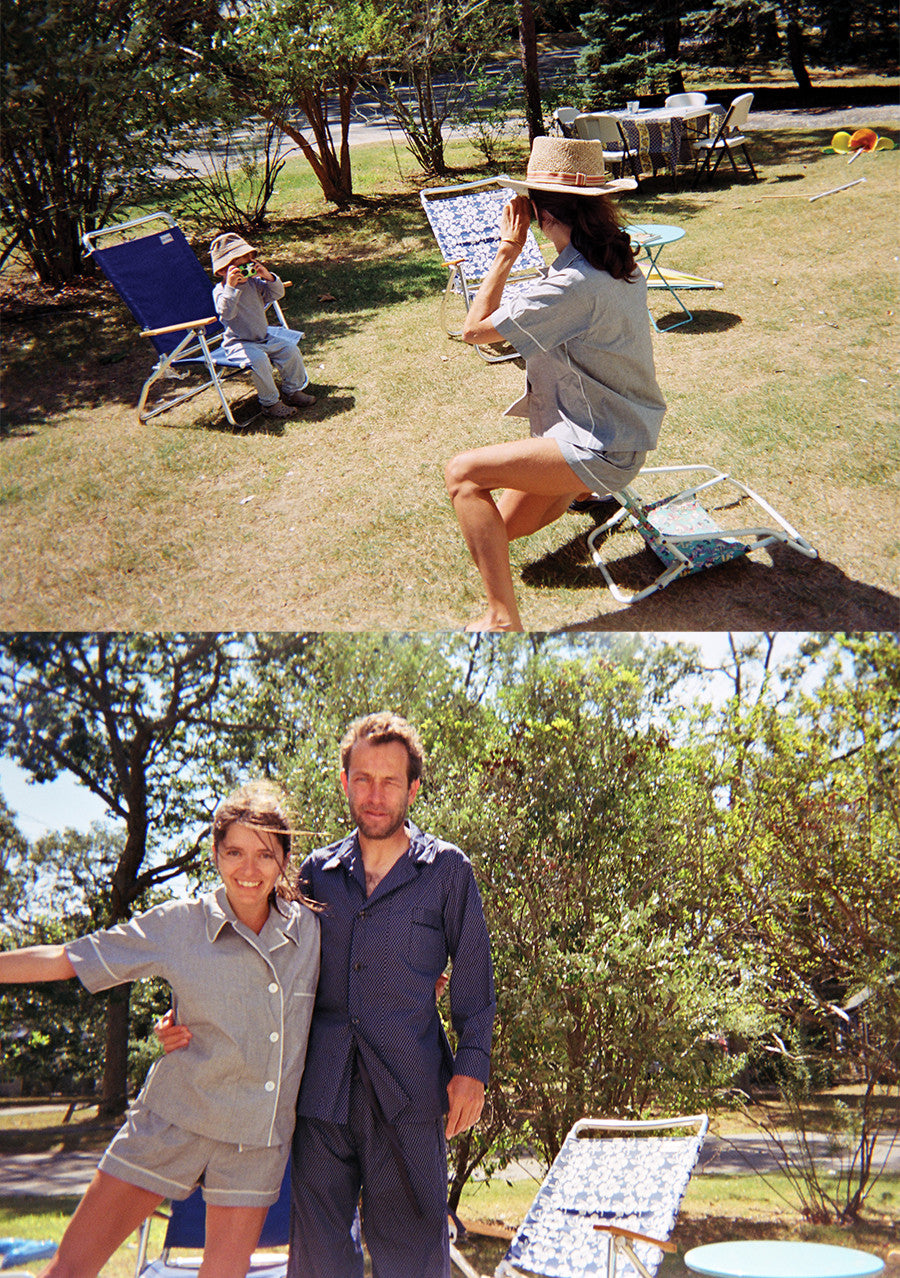 Photo by William Jackson Gonzales ~ Shelby Short Sleeve PJ Shirt, Tia Boxer, Kate Long Sleeve PJ Top, & Ally PJ Top