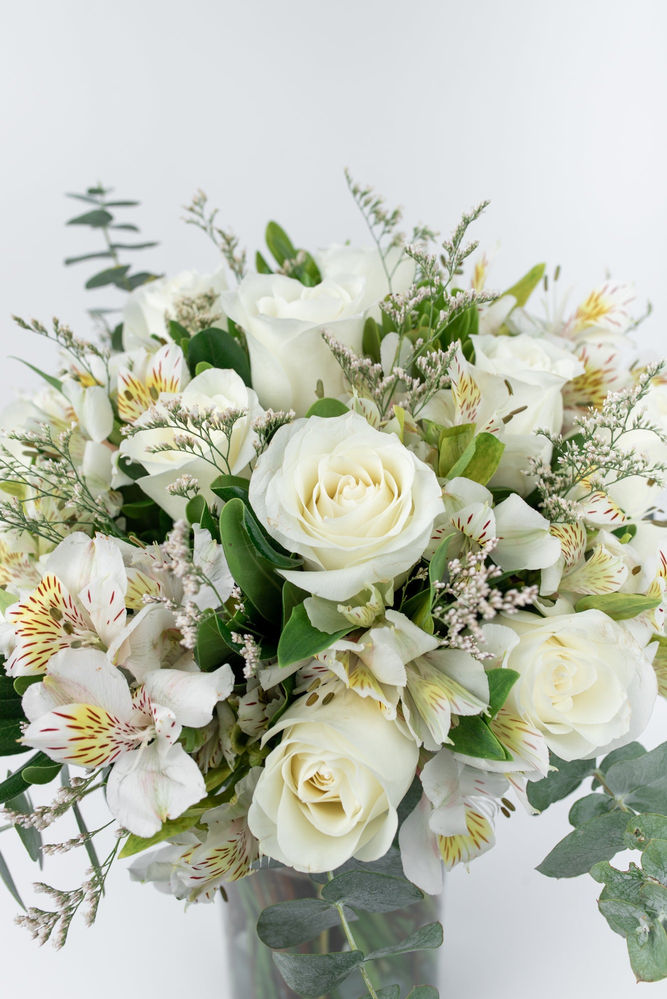 Envía Flores Rosas Blancas en Arreglos a Domicilio a Toda CDMX – Verbena  Flores | Flores a Domicilio en Todo México