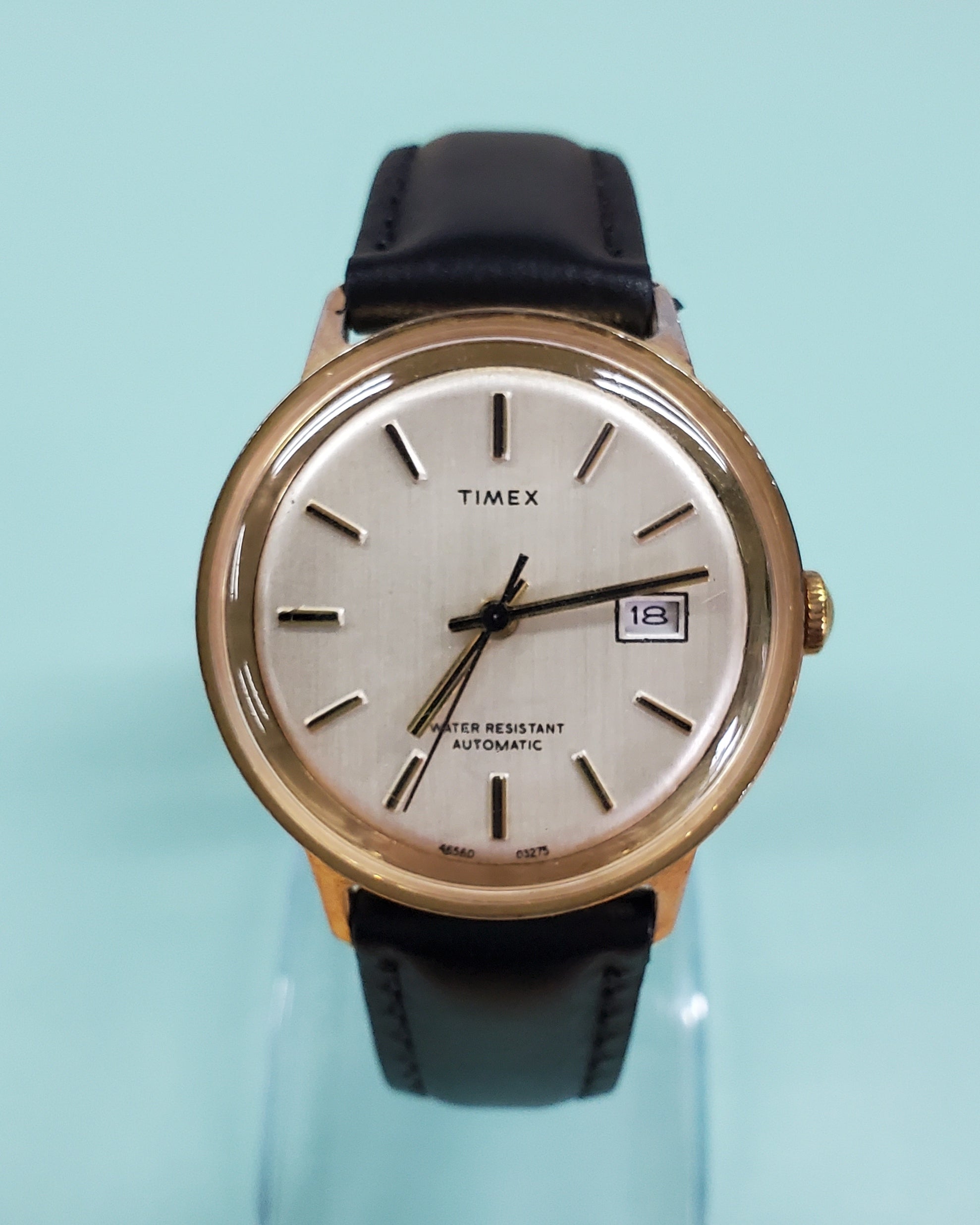 Vintage Timex Gold-Tone Automatic – Watch Off The Cuff