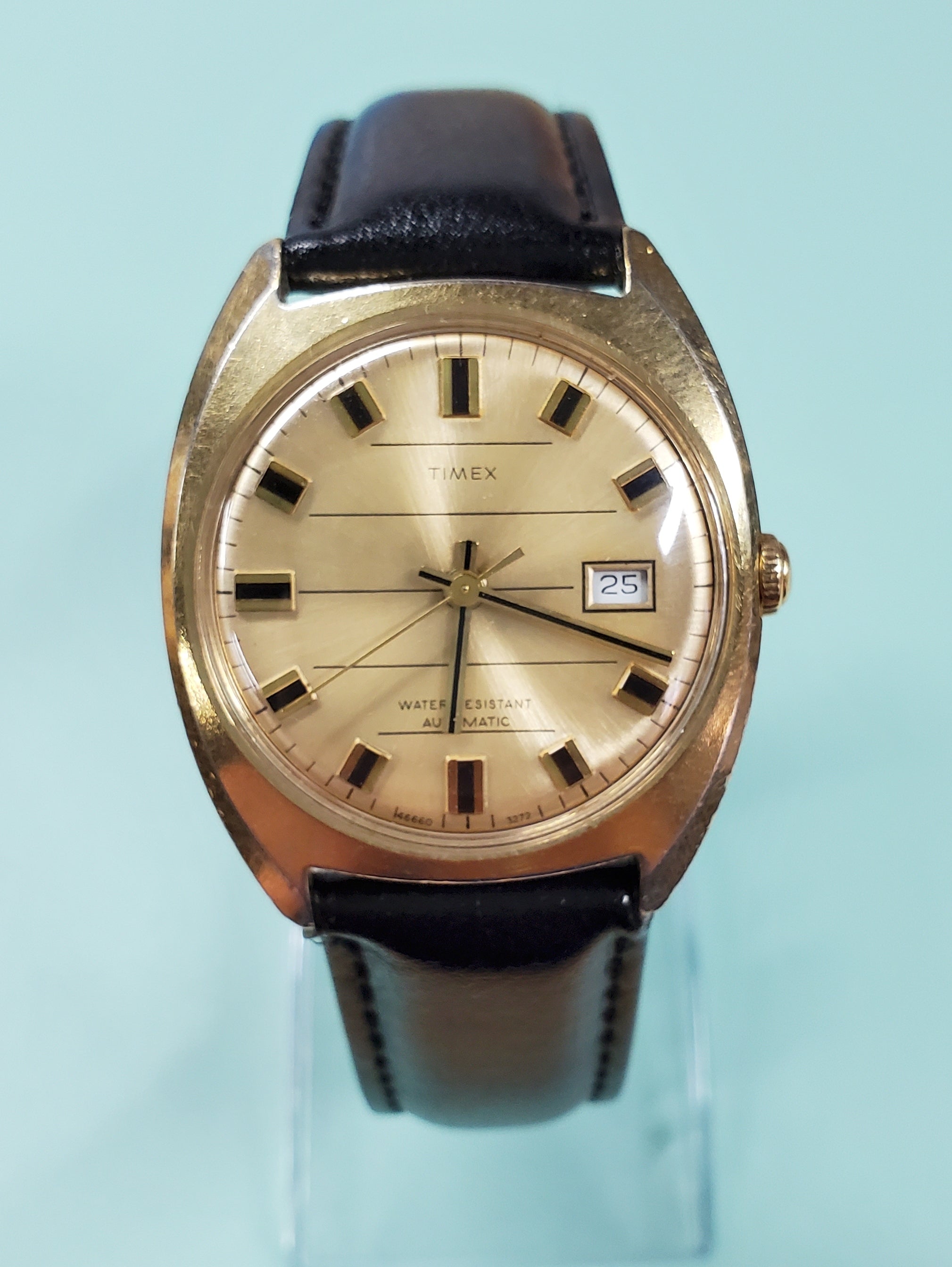 Vintage Timex Gold-Tone Automatic – Watch Off The Cuff