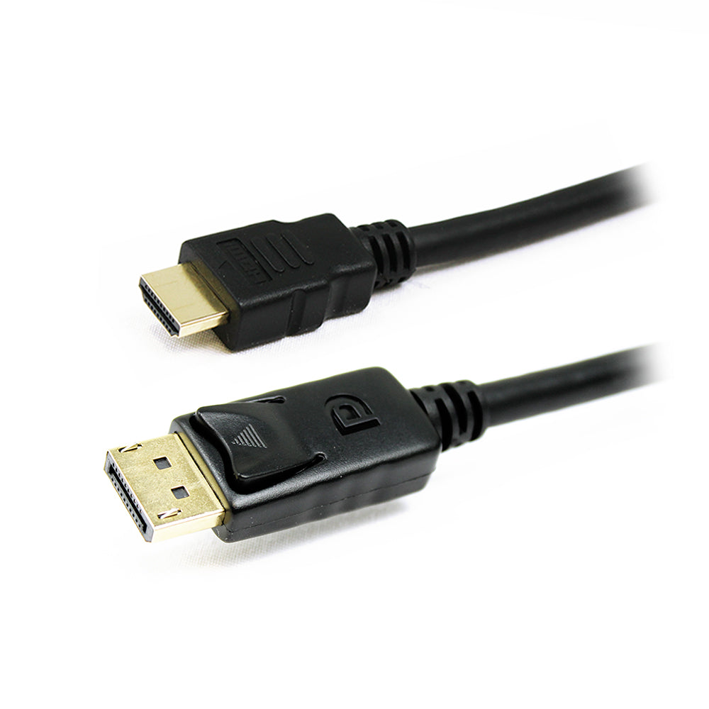 Image of BlueDiamond Display Port to HDMI Full HD Cable - 20ft - Black