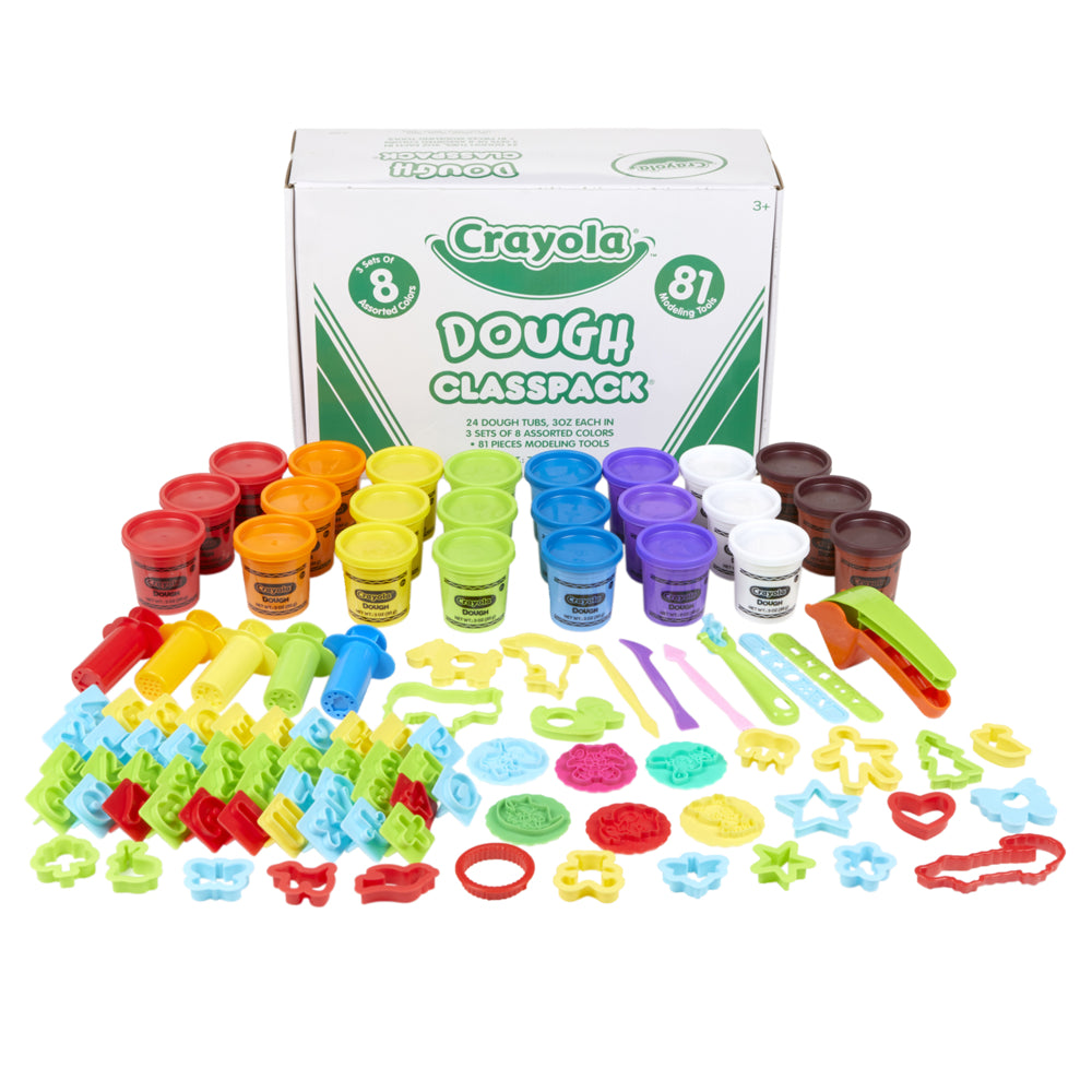 Image of Crayola Classpack Dough with Clay Tools