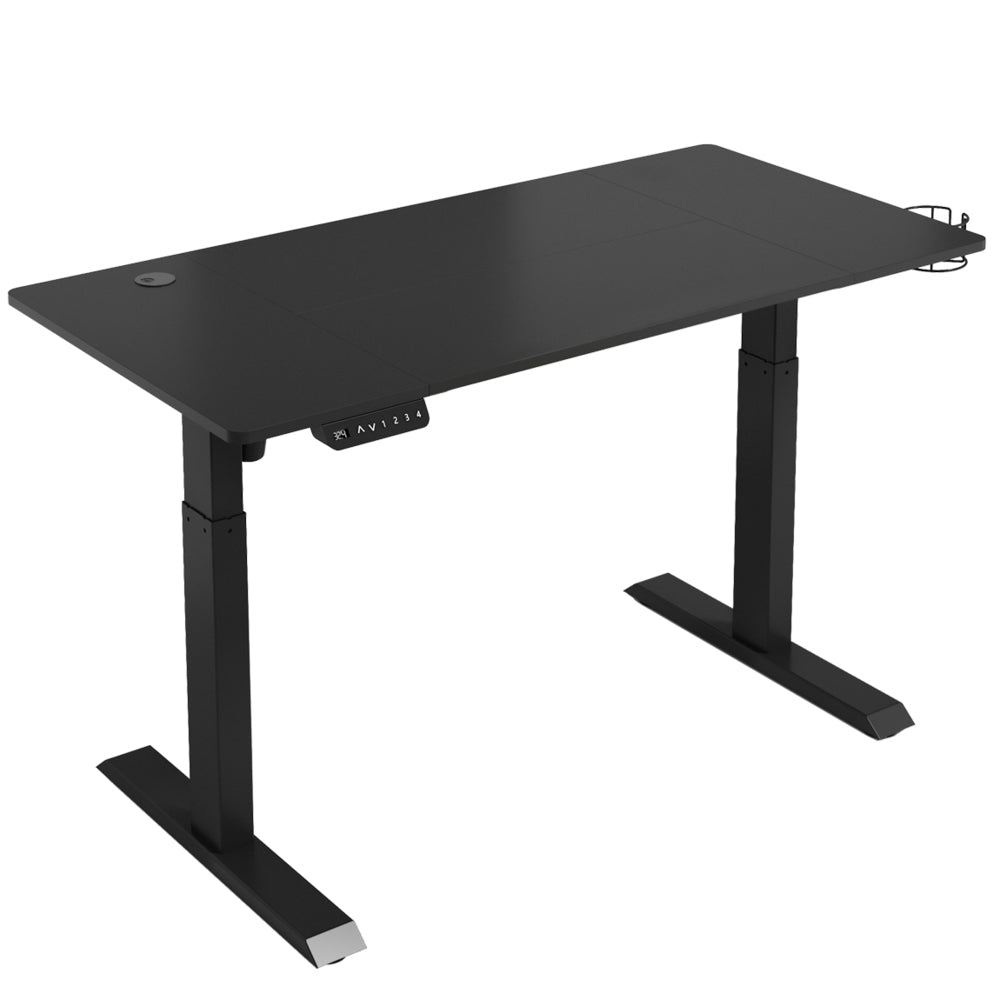 Image of LjubLjana 53" Electric Height Adjustable Sit-Stand Desk - Black