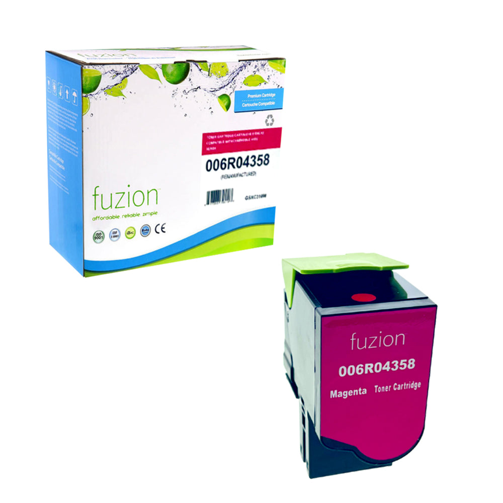 Image of fuzion Xerox 006R04358 Remanufactured Toner - Magenta