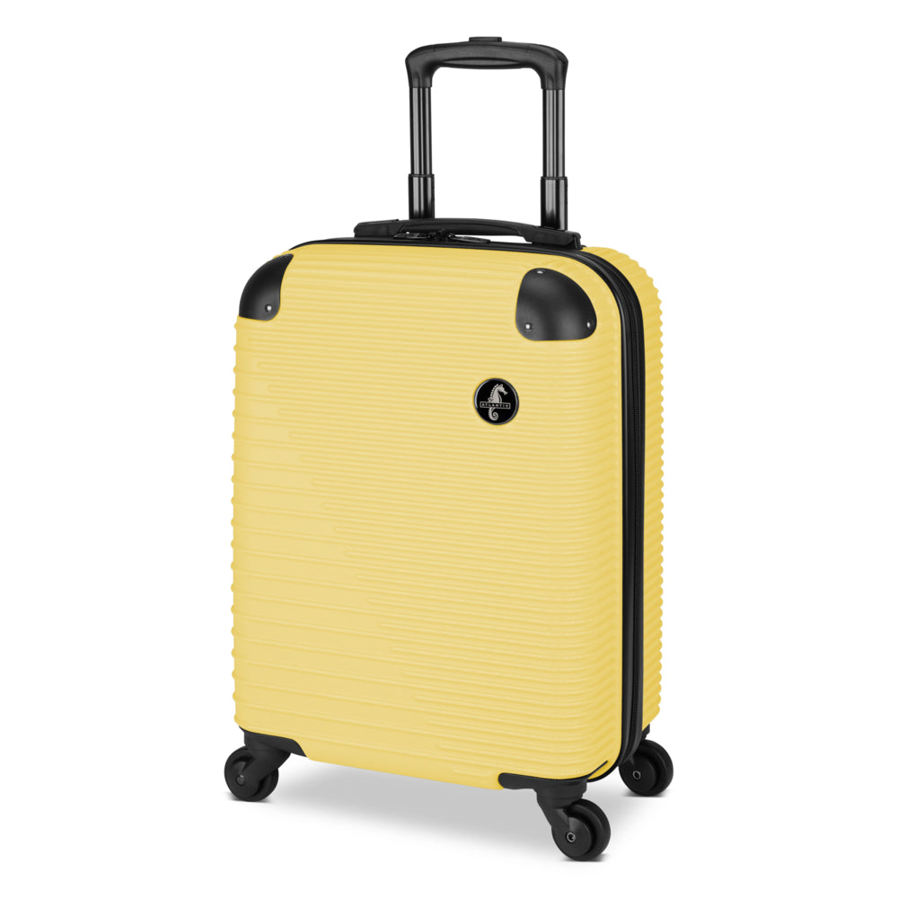Atlantic - Swerve 19" Hardside Carry-on Luggage - Lemon Meringue