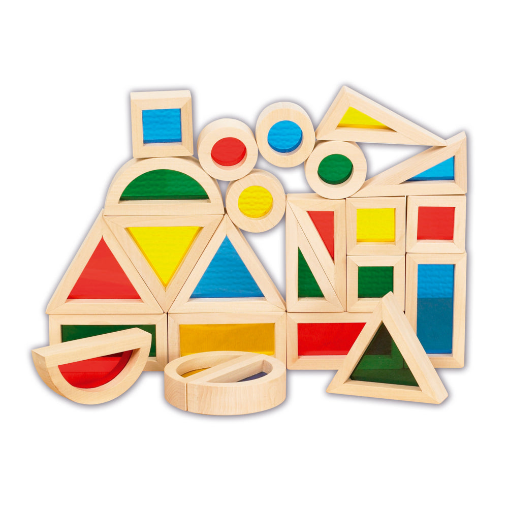 Image of TickiT Rainbow Blocks - 24 Pack