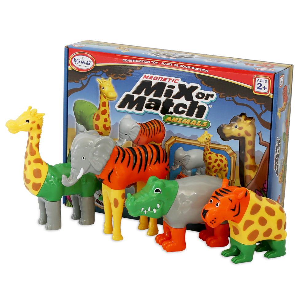Image of Popular Playthings Magnetic Mix or Match Animals