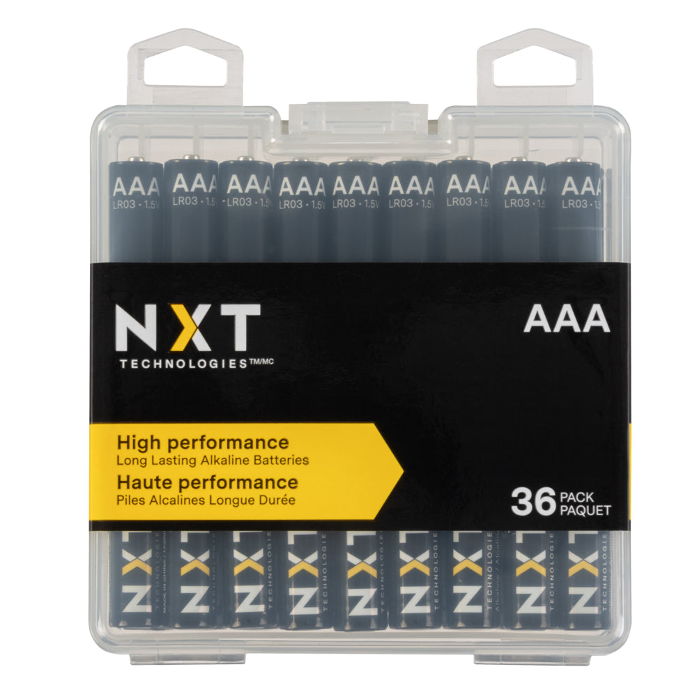 Image of NXT Technologies AAA Alkaline Battery - 36 Pack