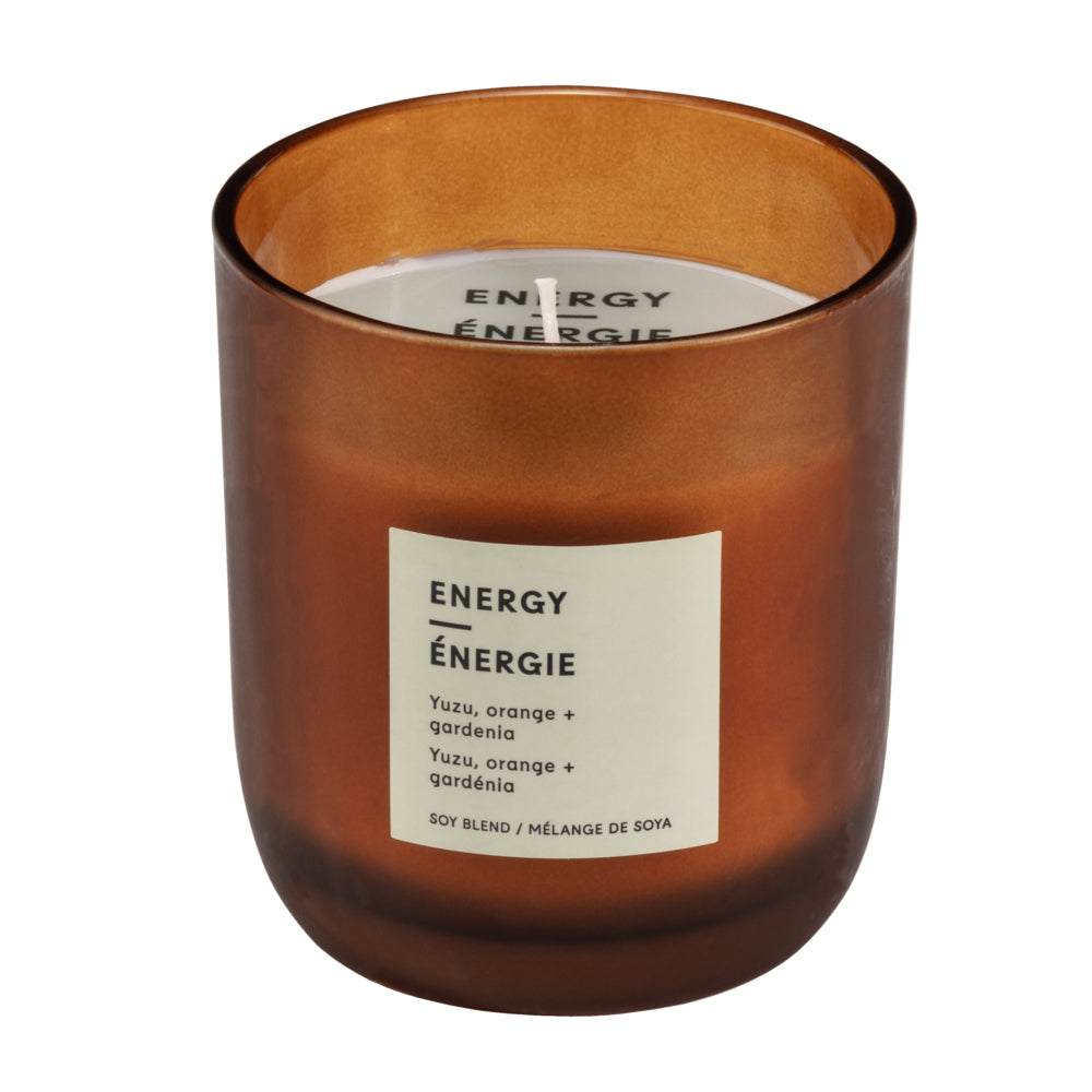 Image of General Supply Glass Candle - Energy