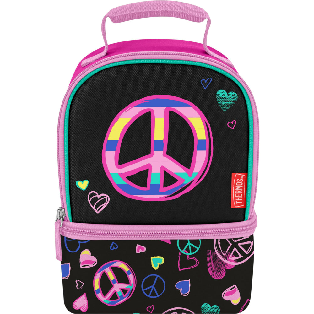 Image of Thermos Dual Compartment Lunch Bag - Peace