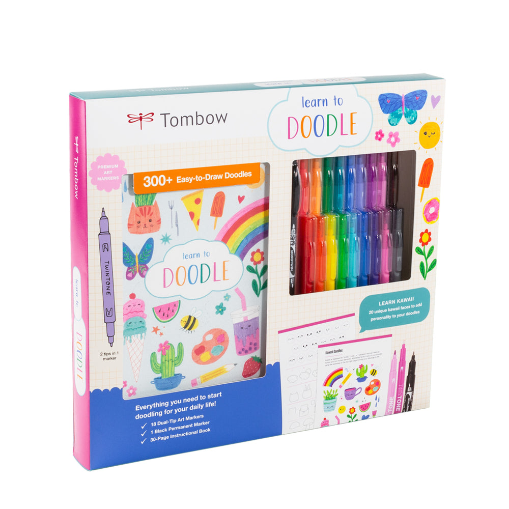 Image of Tombow Learn to Doodle Kit