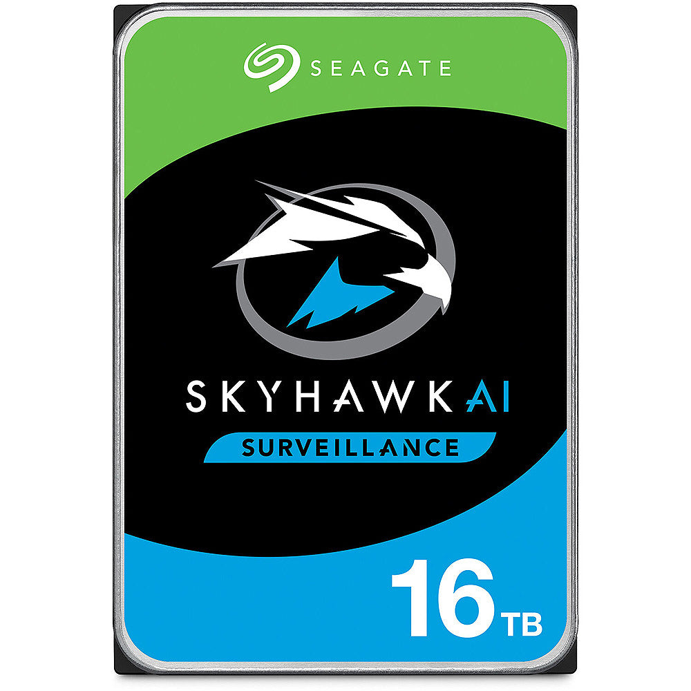 Image of Seagate 16TB SkyHawk AI 7200 RPM SATA III 3.5" Internal Surveillance HDD