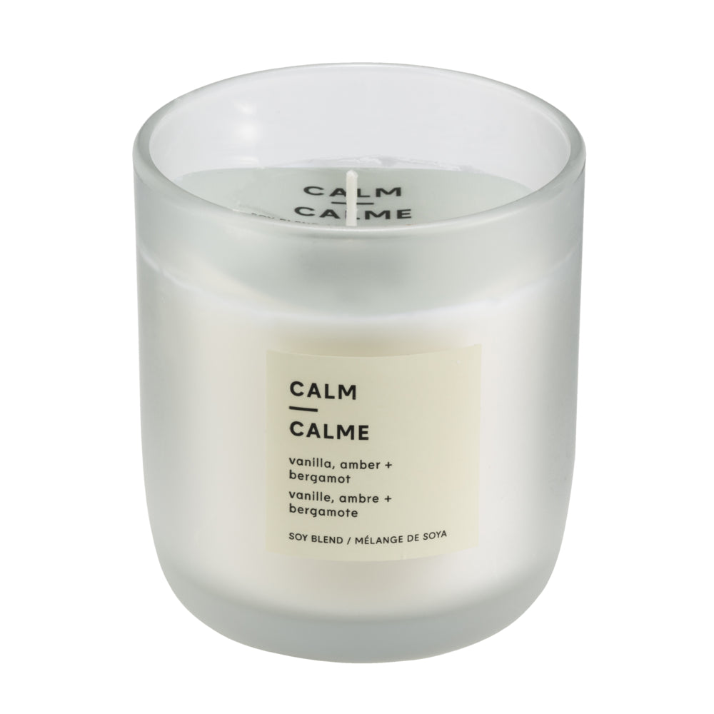 Image of General Supply Glass Candle - Calm
