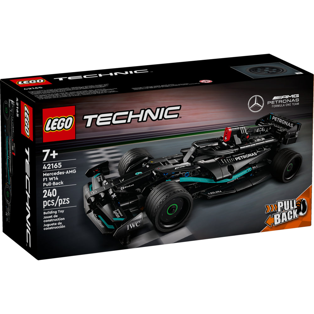 Image of LEGO Technic Mercedes-AMG F1 W14 E Performance Pull-Back Race Car - 240 Pieces