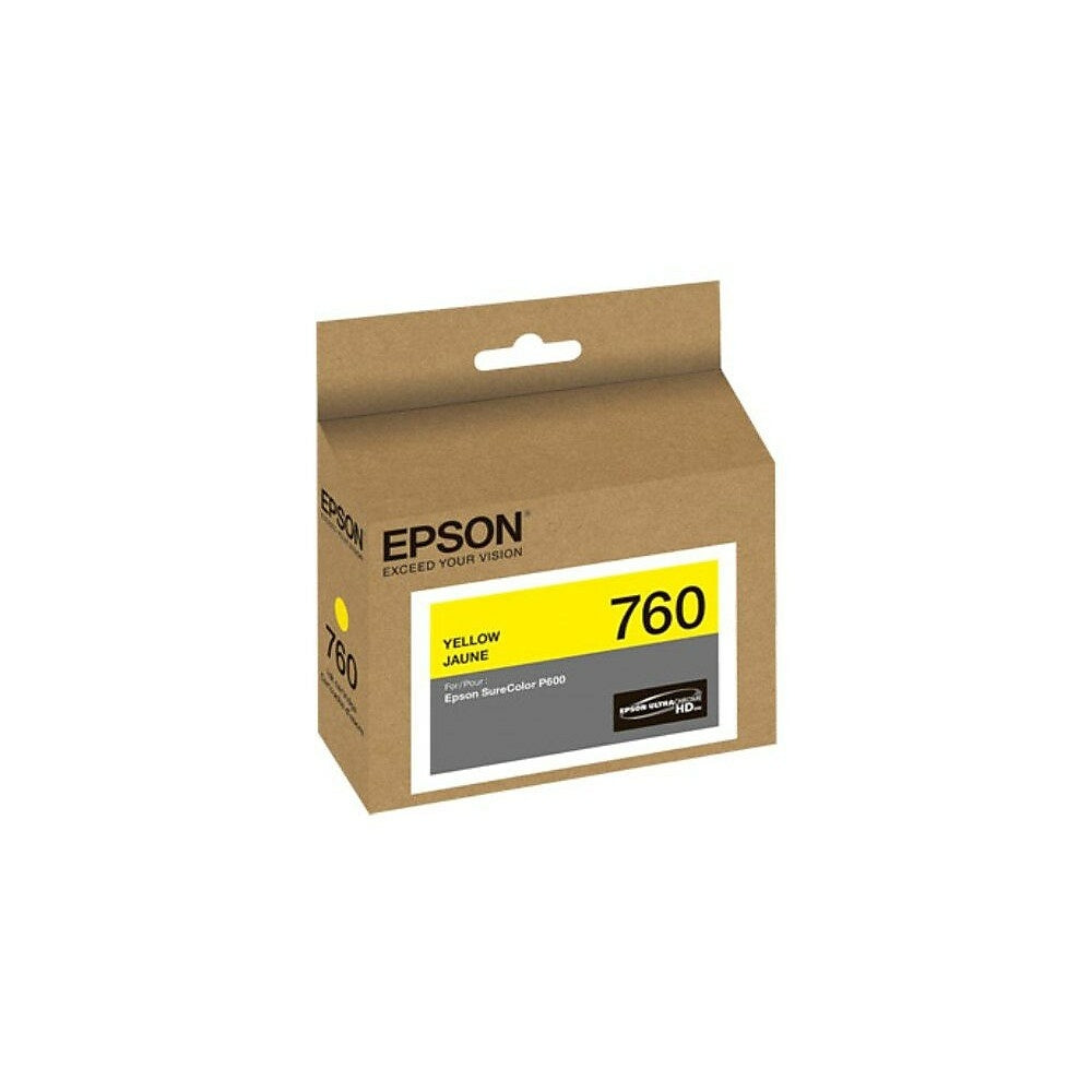 Image of Epson 760 Ink Cartridge - Yellow
