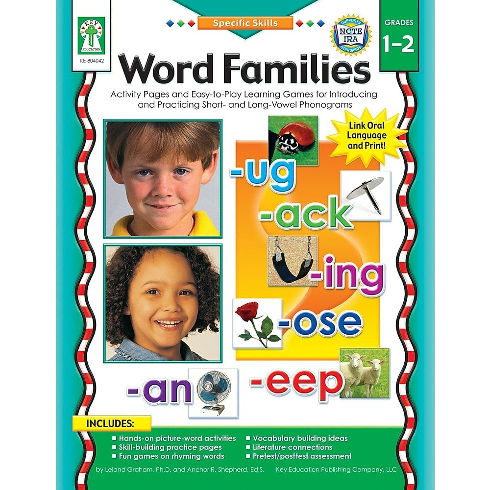 Image of eBook: Key Education 804042-EB Word Families - Grade 1 - 2