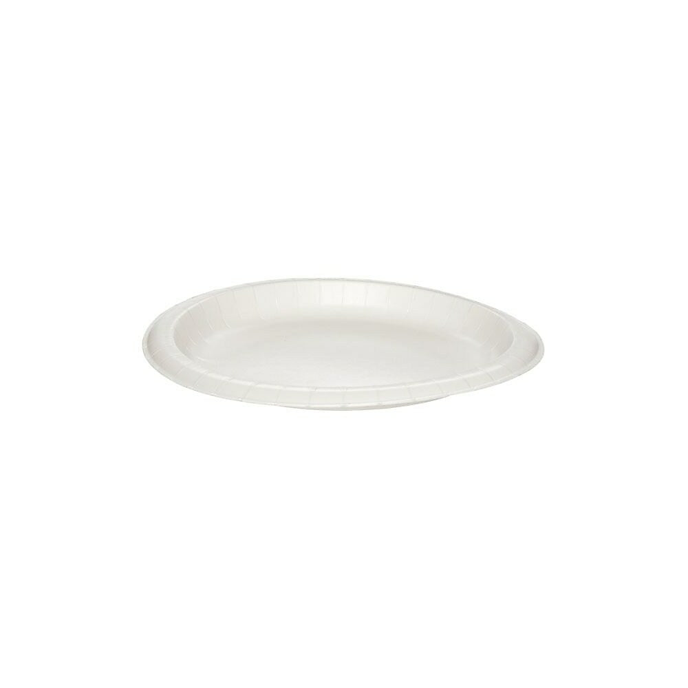 Image of Dixie Ultra Heavy Weight White Paper Plates, 8.5", 500 Pack