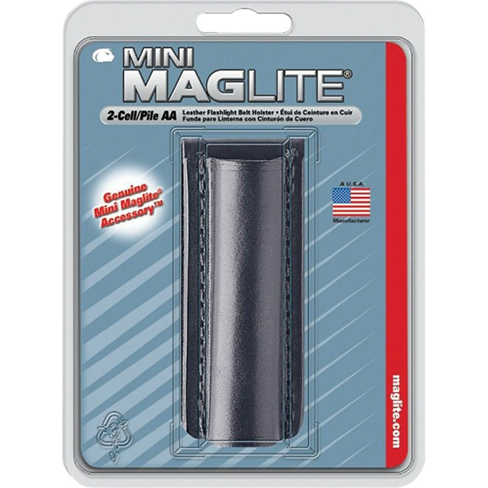 Image of Maglite Leather Belt Holster for 2-Cell AA Flashlights, 5 Pack