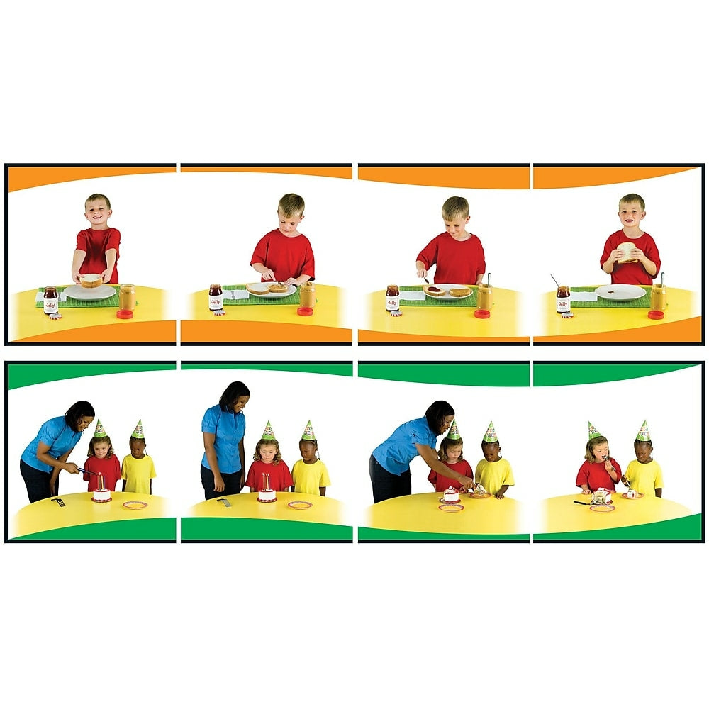 Image of Carson Dellosa Learning to Sequence 4-Scene Board Game, Grade Preschool - 1 (CD-140089)