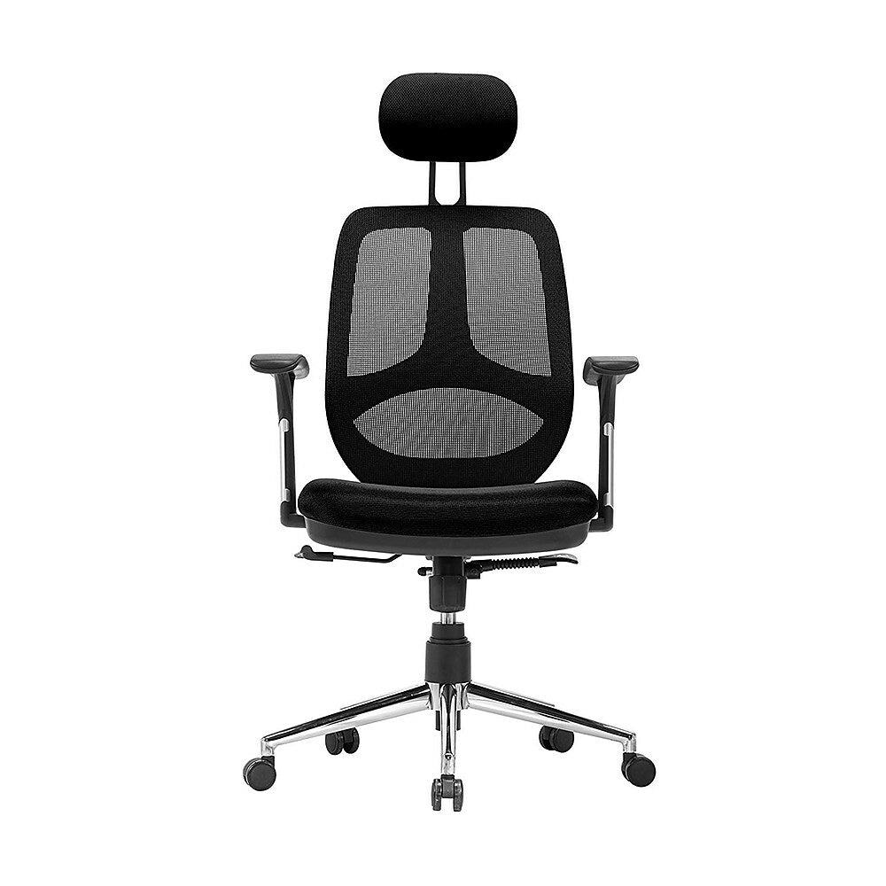 Image of Nicer Furniture Promotion Task Office Chair with Headrest, Black