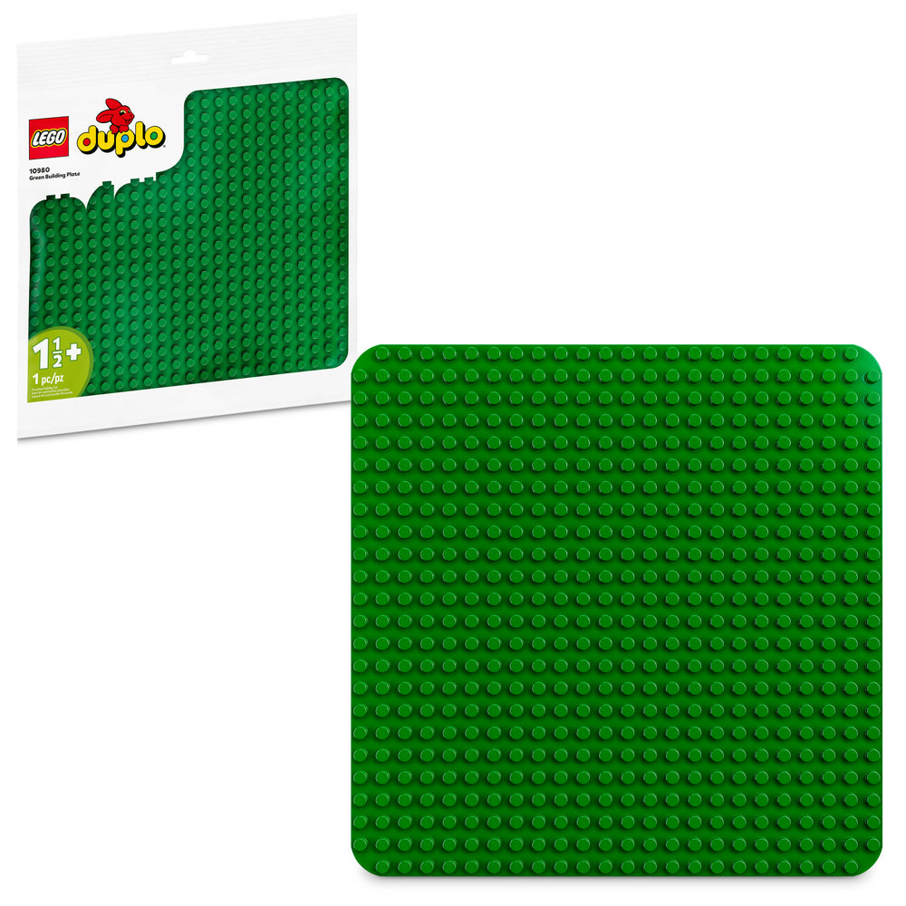 Image of LEGO DUPLO Green Building Plate Construction Toy - 1 Piece