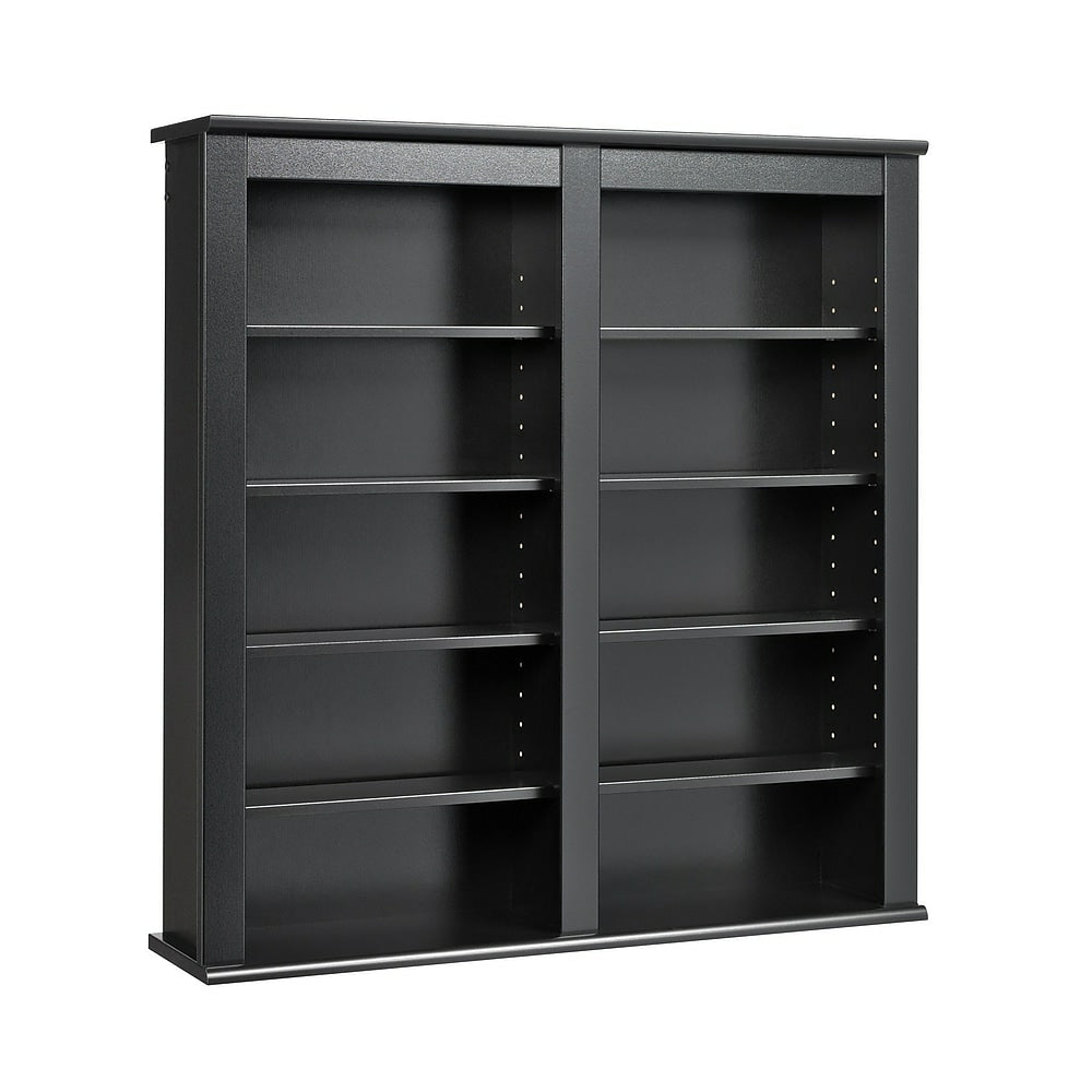 Image of Prepac Double Wall Mounted Storage - Black