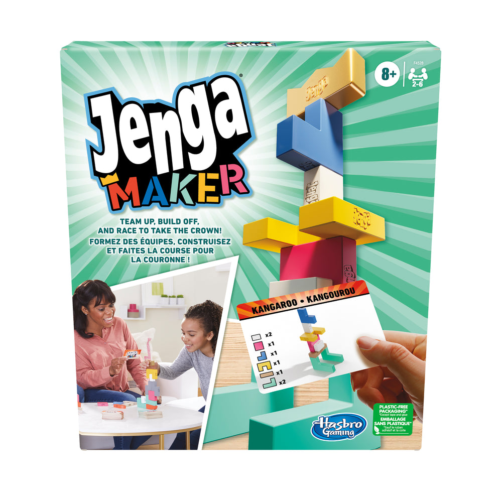 Image of Hasbro Gaming Jenga Maker