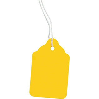 #1 Strung White Merchandise Price Tags