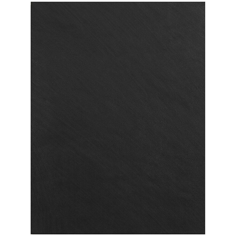 Image of JAM Paper Handmade Recycled Folders, Metallic Black, 500 Pack (05964467C)