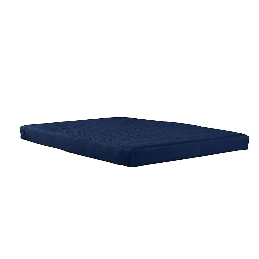 Image of DHP 6" Quilted Mattress - Full - Navy, Blue