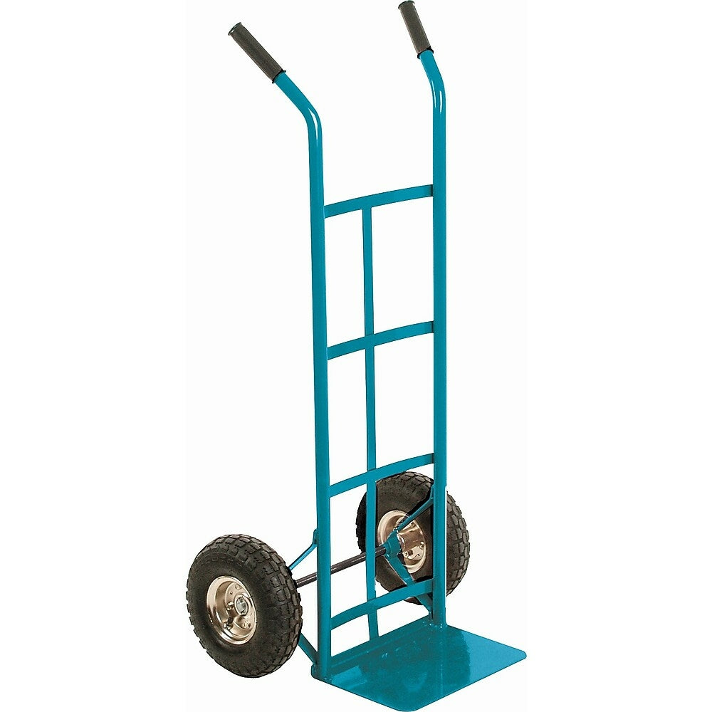 Image of Kleton All-Welded Hand Truck, Dual Handle, Steel, 46" Height, 600 Lbs. Capacity