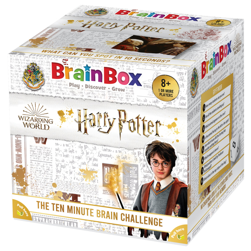 Image of The Green Board Games Brainbox - Harry Potter