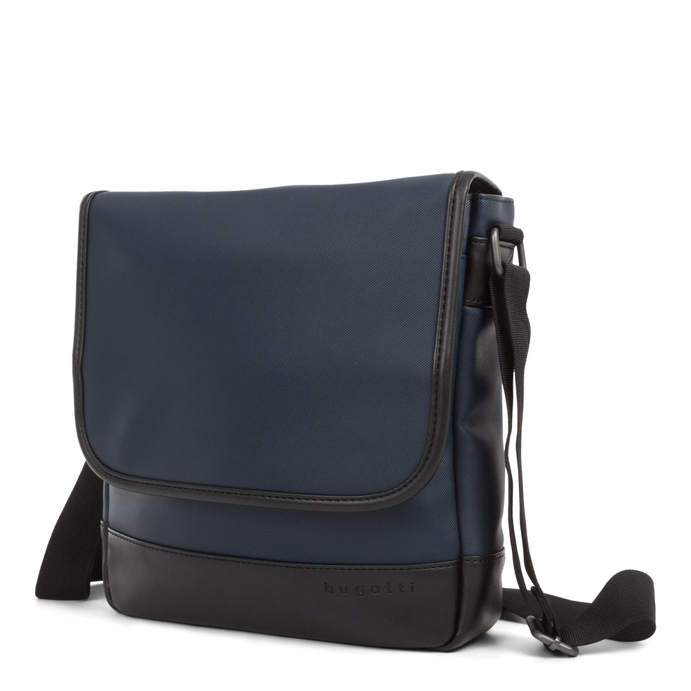 Image of Bugatti Crossbody Bag - Vegan Leather - Navy (MSG2019BU-NAVY ), Blue